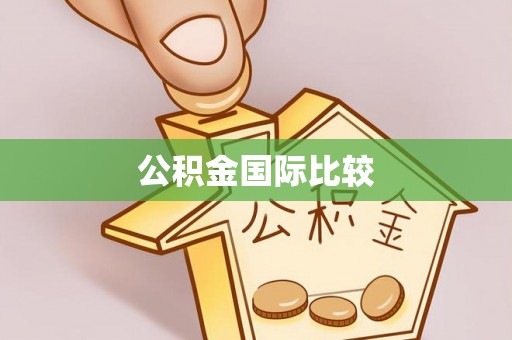 景东公积金国际比较